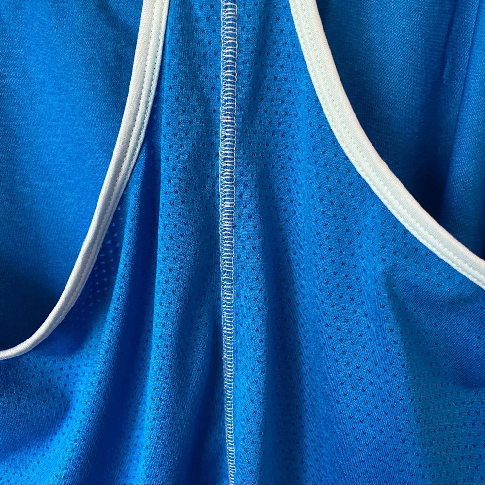 Champion Blue Racer Back Tank Top- Mesh Backing - Picture 6 of 7